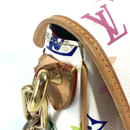 Louis Vuitton Shoulder Bag M40305 Monogram Multicolor Canvas White Monogram Multicolor Patty Ribbon