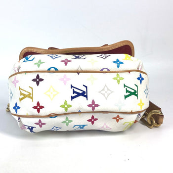 Louis Vuitton Shoulder Bag M40305 Monogram Multicolor Canvas White Monogram Multicolor Patty Ribbon