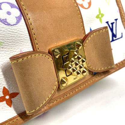 Louis Vuitton Shoulder Bag M40305 Monogram Multicolor Canvas White Monogram Multicolor Patty Ribbon