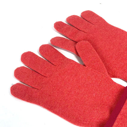 Louis Vuitton Gloves M70838 Wool / Cashmere Pink Gon Pop Monogram Gloves Women