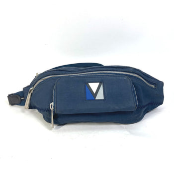 Louis Vuitton Sling Bag M80706 Nylon Canvas Blue Lv Cup Mizenu Mens