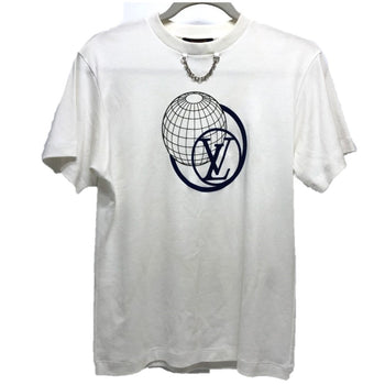Louis Vuitton Short Sleeve T-Shirt 1A9Lpk Cotton White Flight Mode Lv Gloves Women R