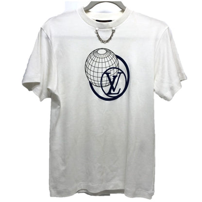 Louis Vuitton Short Sleeve T-Shirt 1A9Lpk Cotton White Flight Mode Lv Gloves Women R