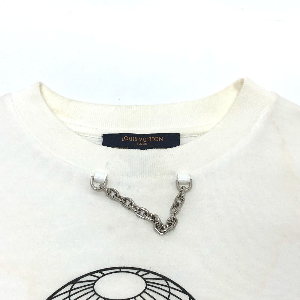 Louis Vuitton Short Sleeve T-Shirt 1A9Lpk Cotton White Flight Mode Lv Gloves Women R