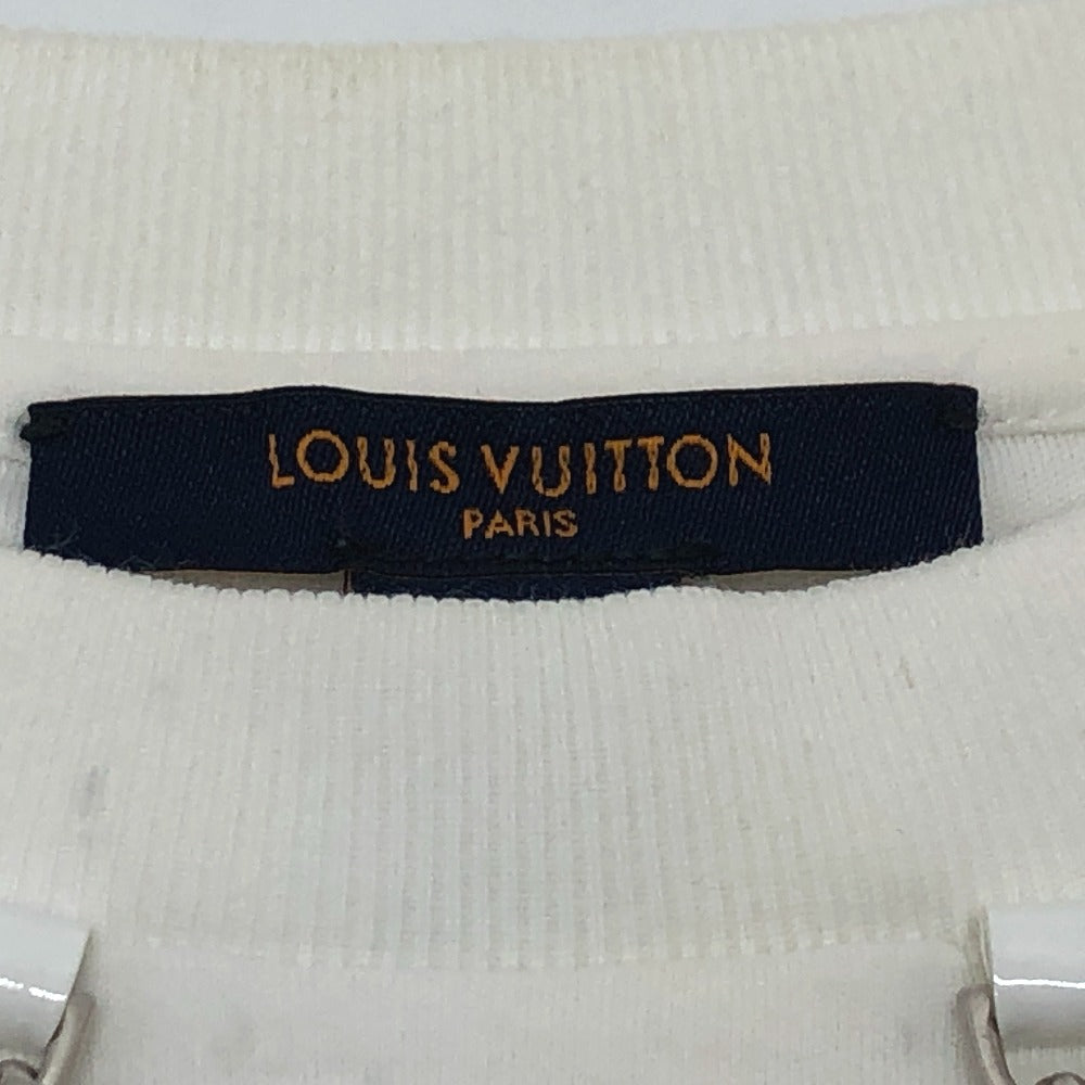 Louis Vuitton Short Sleeve T-Shirt 1A9Lpk Cotton White Flight Mode Lv Gloves Women R