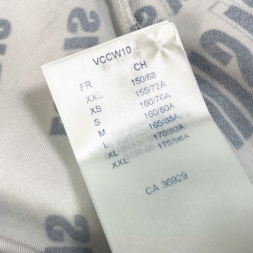 Louis Vuitton Long Sleeve Shirt Flts86 Rayon Black 21Stainless Steel Signature Logo Long Sleeve Top