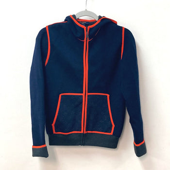 Louis Vuitton Setup Fmkc06 Fmkc03 Wool, Potiamide Navy X Orange Logo Tops Hoodies Sweatshirts Point