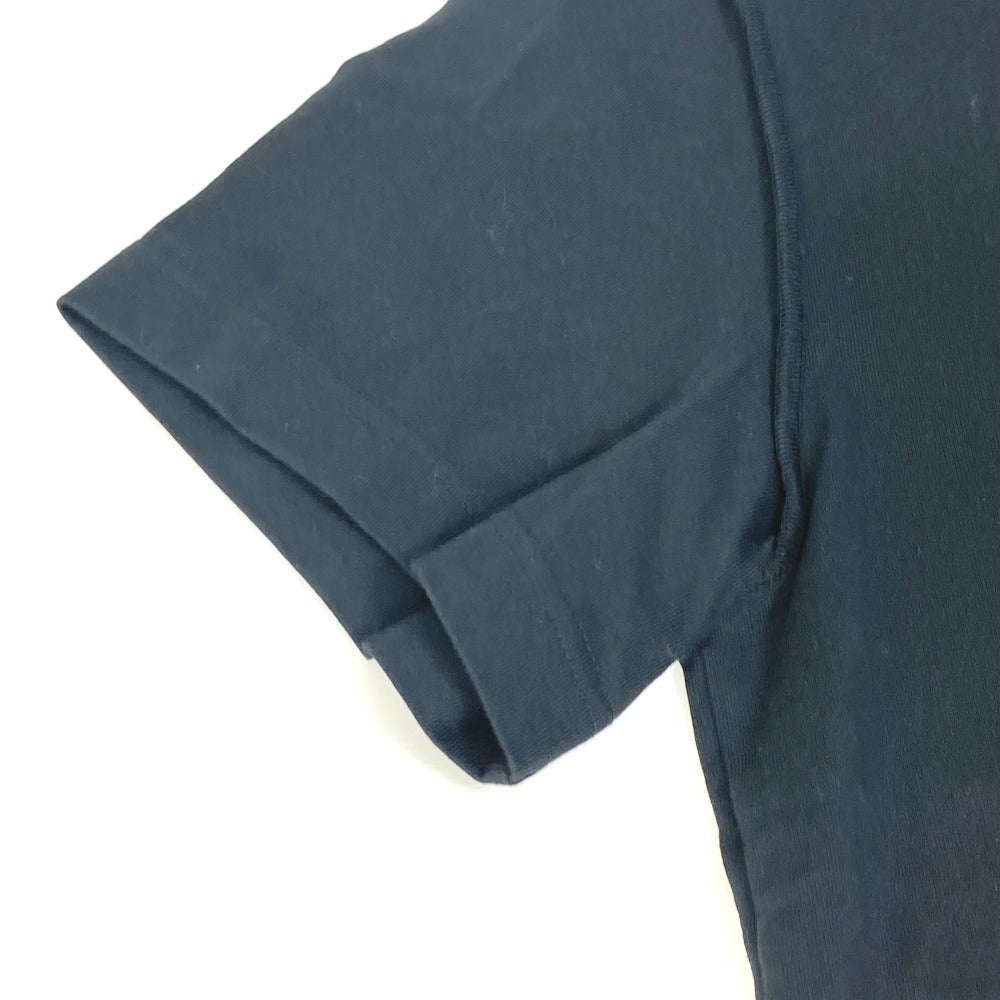 Louis Vuitton Short Sleeve T-Shirt Pattern Number Unknown Cotton Black Pleated Mens M
