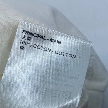Louis Vuitton Short Sleeve T-Shirt 1Ab4Up Cotton White 23Stainless Steel Rainbow Printed T-Shirt
