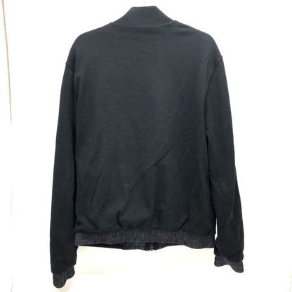 Louis Vuitton Nylon Jacket Rm241Q Nylon, Cotton Black Monogram Reversible Mens L