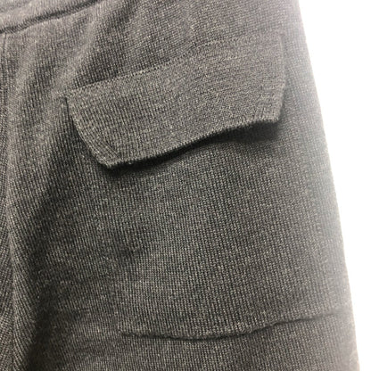Louis Vuitton Pants Rm231M Wool Black Trousers Bottoms Logo Patch Mens S