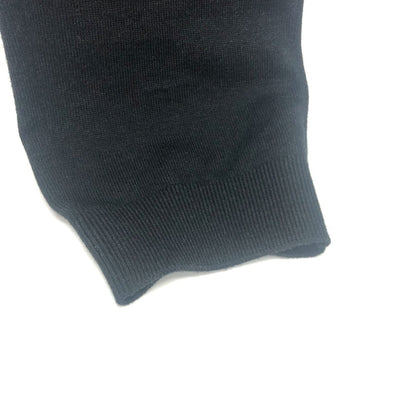 Louis Vuitton Pants Rm231M Wool Black Trousers Bottoms Logo Patch Mens S