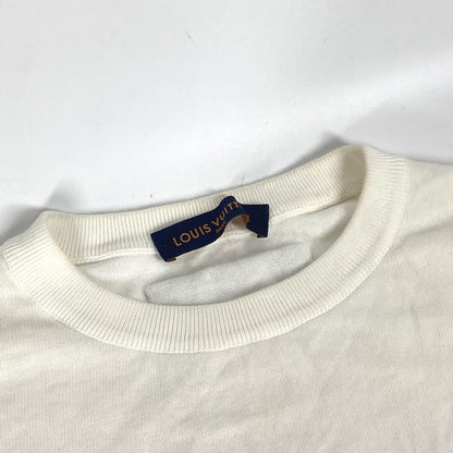 Louis Vuitton Short Sleeve T-Shirt Cotton White 22Aw Graphic Logo L