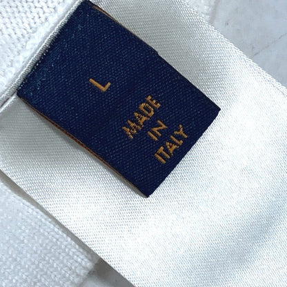 Louis Vuitton Short Sleeve T-Shirt Cotton White 22Aw Graphic Logo L