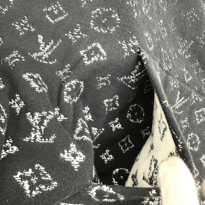Louis Vuitton Hoodie Rm222Q Cotton Black Gradient L