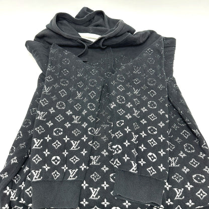 Louis Vuitton Hoodie Rm222Q Cotton Black Gradient L