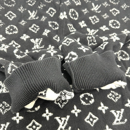 Louis Vuitton Hoodie Rm222Q Cotton Black Gradient L