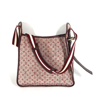 Louis Vuitton Shoulder Bag M92321 Monogram Mini Canvas Red Monogram Mini Buzas Marie Kate Women
