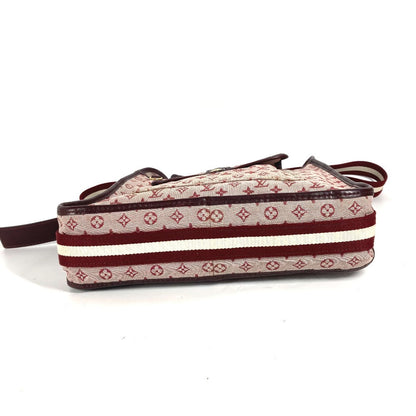 Louis Vuitton Shoulder Bag M92321 Monogram Mini Canvas Red Monogram Mini Buzas Marie Kate Women