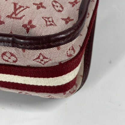 Louis Vuitton Shoulder Bag M92321 Monogram Mini Canvas Red Monogram Mini Buzas Marie Kate Women