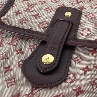 Louis Vuitton Shoulder Bag M92321 Monogram Mini Canvas Red Monogram Mini Buzas Marie Kate Women