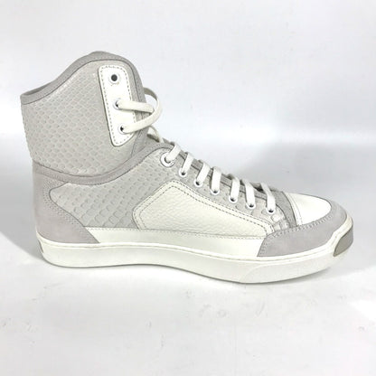 Louis Vuitton Sneakers Leather, Suede White Shoes Shoes Mens 8