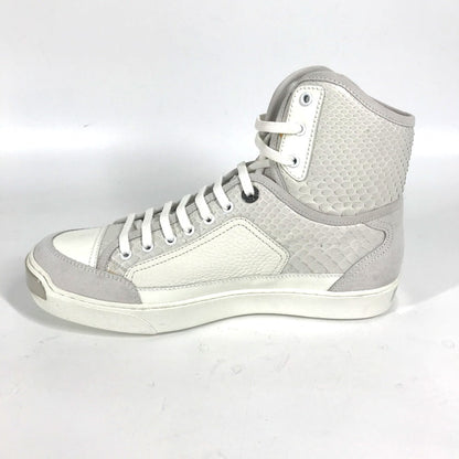Louis Vuitton Sneakers Leather, Suede White Shoes Shoes Mens 8