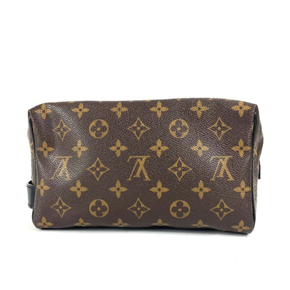 Louis Vuitton Business Bag M40378 Monogram Macacer Canvas Brown Monogram Macacer Truth Toilette Mens