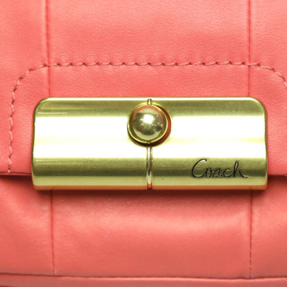 Coach Shoulder Bag 16931 Leather Pink 2Wayshoulder Bag Leather Hippie Christine Women