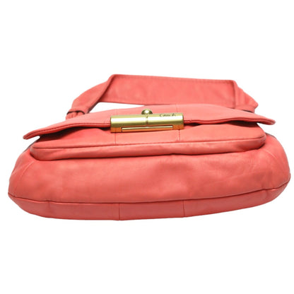 Coach Shoulder Bag 16931 Leather Pink 2Wayshoulder Bag Leather Hippie Christine Women