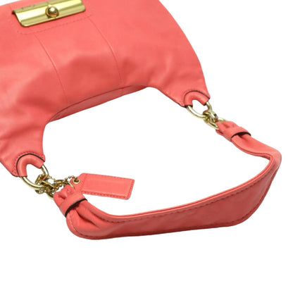 Coach Shoulder Bag 16931 Leather Pink 2Wayshoulder Bag Leather Hippie Christine Women