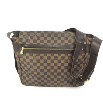 Louis Vuitton Shoulder Bag M45258 Damier Canvas Brown Damier Bastille Women