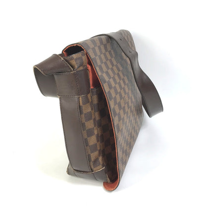 Louis Vuitton Shoulder Bag M45258 Damier Canvas Brown Damier Bastille Women