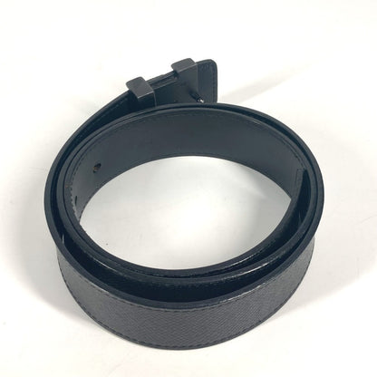 Louis Vuitton Belt M6897V Taiga Leather Black Taiga Santur Lv Initial 35Mm 85