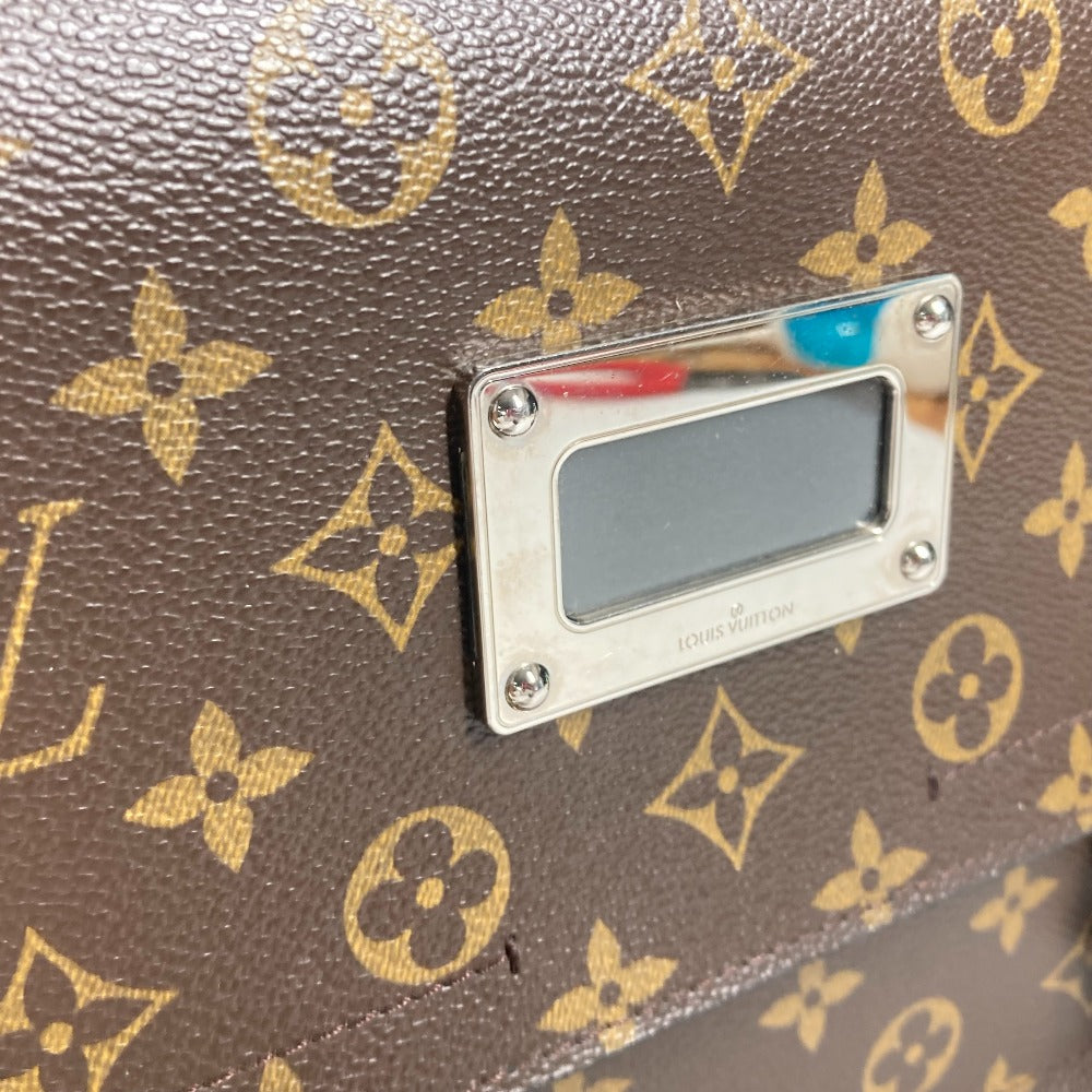 Louis Vuitton Business Bag M92292 Monogram Canvas Brown Monogram Macacer Rally Mens