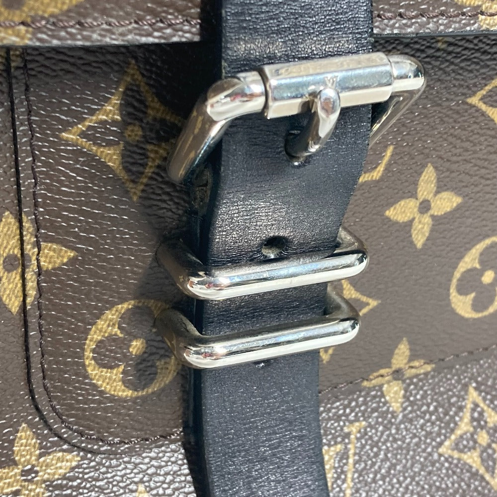 Louis Vuitton Business Bag M92292 Monogram Canvas Brown Monogram Macacer Rally Mens