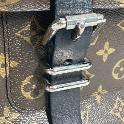 Louis Vuitton Business Bag M92292 Monogram Canvas Brown Monogram Macacer Rally Mens