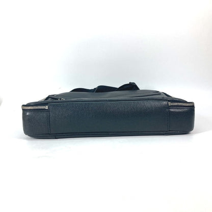Louis Vuitton Business Bag M32522 Taiga Leather Black Taiga Porto Ordinatour Odessa Mens