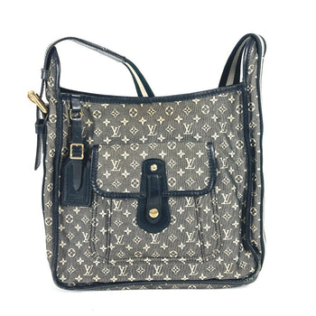 Louis Vuitton Shoulder Bag M92324 Monogram Mini Canvas Navy Monogram Mini Bussus Marie Kate Women