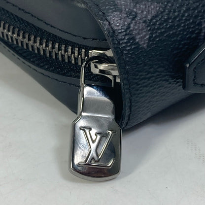 Louis Vuitton Long Wallet Purse M61698 Monogram Eclipse Canvas Black Monogram Eclipse Zippy Xl Mens