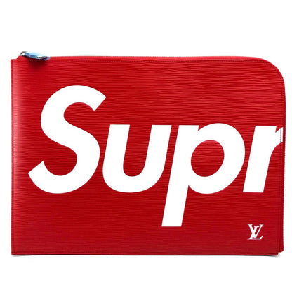 Louis Vuitton Clutch Bag M67722 Epi Leather Red Louis Vuitton X Supreme Epi Pochette Joule Gm