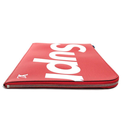 Louis Vuitton Clutch Bag M67722 Epi Leather Red Louis Vuitton X Supreme Epi Pochette Joule Gm