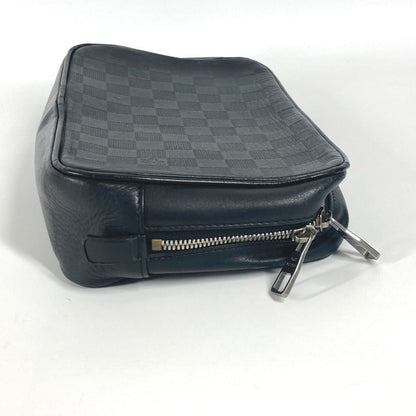 Louis Vuitton Business Bag N23347 Damier Anfini Leather Black Damier Anfini Truth Toilette