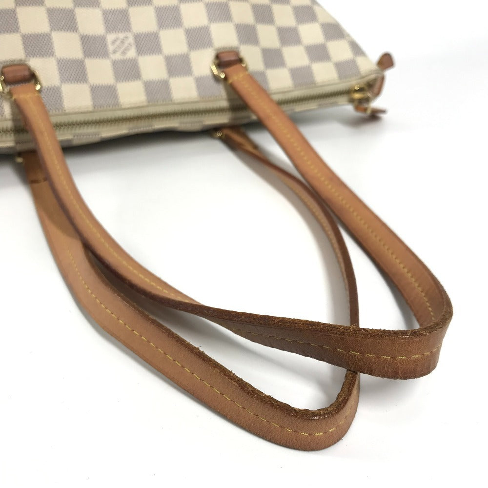 Louis Vuitton Shoulder Bag N44039 Damier Azur Canvas White Damier Azur Jena Pm Women