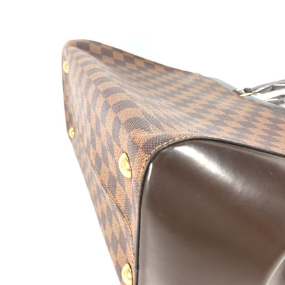 Louis Vuitton Handbag N41150 Damier Canvas Brown Damier Rivoli Mm Women