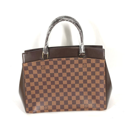 Louis Vuitton Handbag N41150 Damier Canvas Brown Damier Rivoli Mm Women