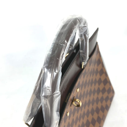 Louis Vuitton Handbag N41150 Damier Canvas Brown Damier Rivoli Mm Women