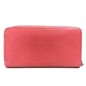 Louis Vuitton Long Wallet Purse M60663 Epi Leather Pink Type Epi Zippy Wallet Women