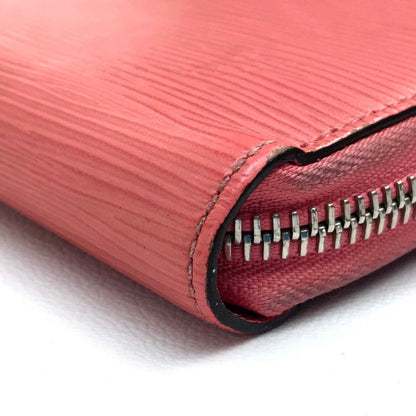 Louis Vuitton Long Wallet Purse M60663 Epi Leather Pink Type Epi Zippy Wallet Women