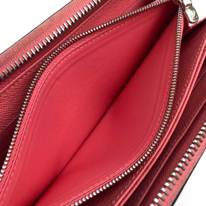 Louis Vuitton Long Wallet Purse M60663 Epi Leather Pink Type Epi Zippy Wallet Women